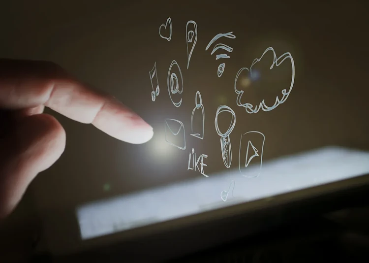Touch screen, mobile phone, ipad image. free for use