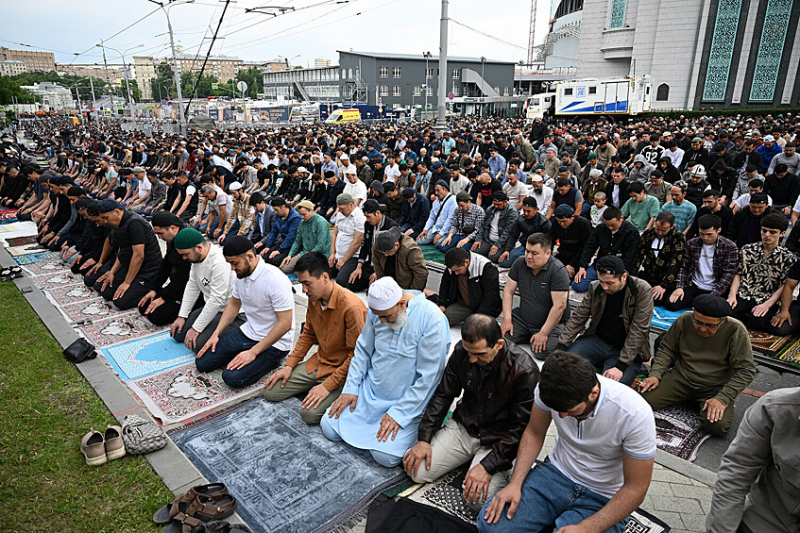 Как в Москве отмечают Курбан-байрам