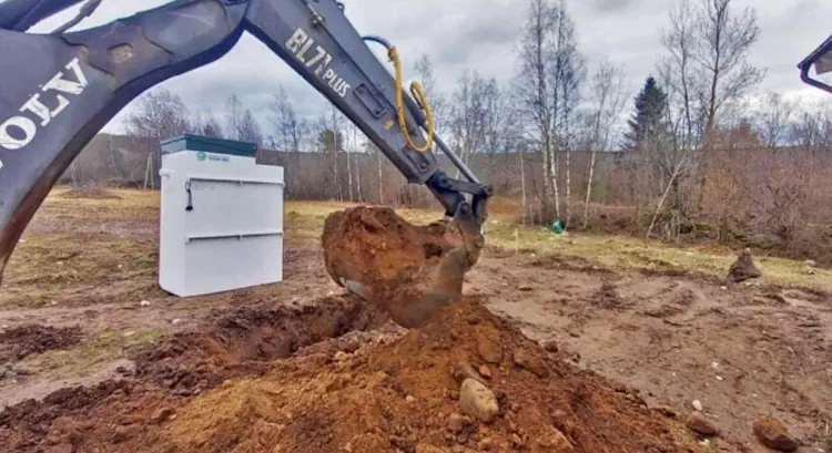 Септик от производителя с установкой (1)